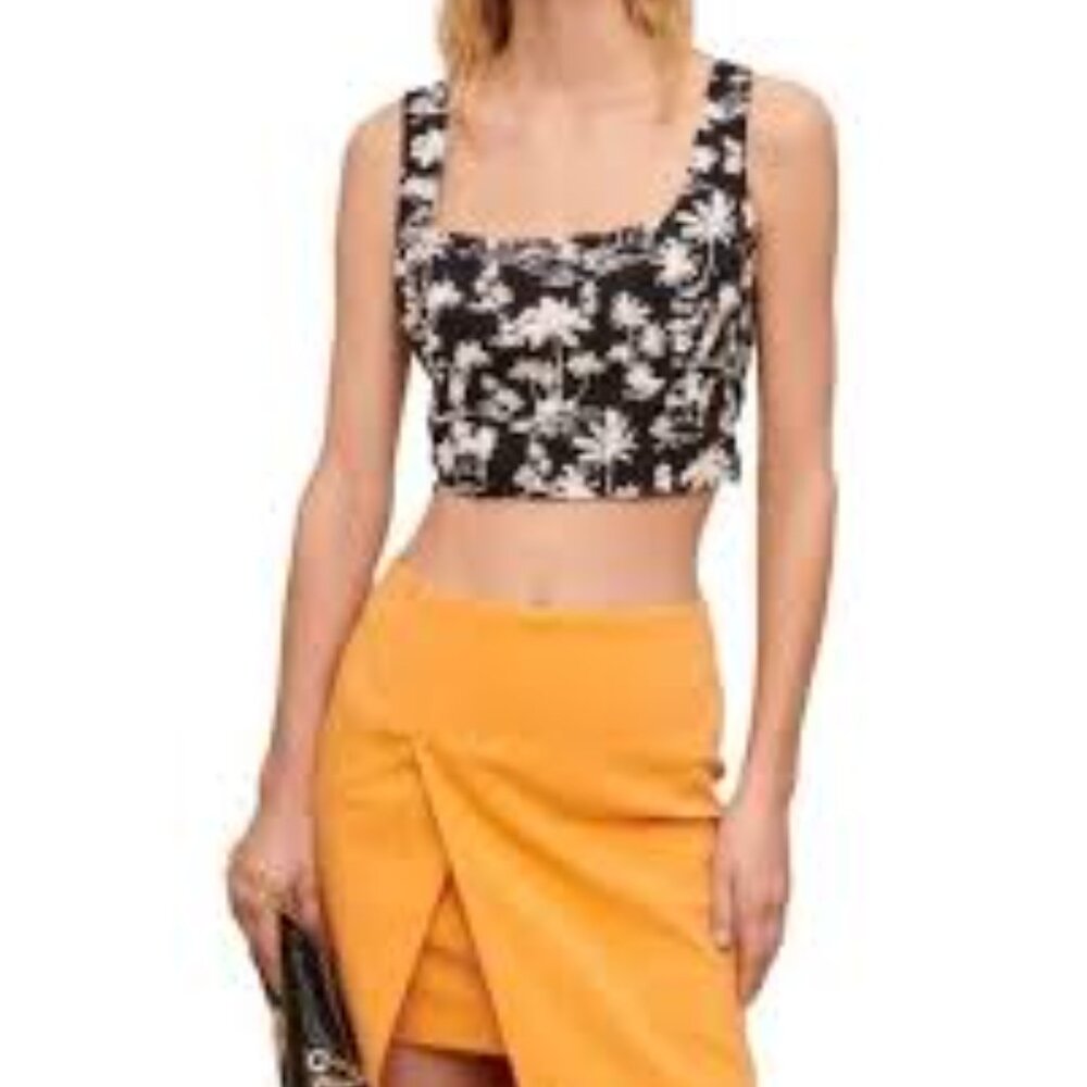 NWT: Maje Limier Crop Top